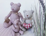 Maskotki i pluszaki - Tajemniczy ogród Miś maskotka handmade cacao 14cm 1738-uniw 4823093416086 - miniaturka - grafika 1