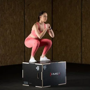 HMS DSC02 SKRZYNIA PLYOMETRYCZNA WZMOCNIONA 750x600x500MM 1009263 - Pozostały sprzęt i akcesoria do ćwiczeń - miniaturka - grafika 2