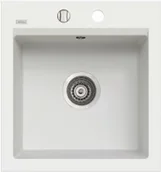 Zlewozmywaki - Kernau KGS M 45 1B PURE WHITE - miniaturka - grafika 1