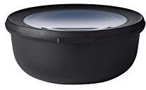 Mepal Mepal Cirqula Nordic Black 0,75 L Czarna Miska Kuchenna Plastikowa Z Pokrywką - Miski i półmiski - miniaturka - grafika 2