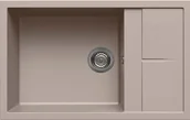 Zlewozmywaki - Elleci UNICO 310 tortora G43 GRANITEK (LGU31043) - miniaturka - grafika 1