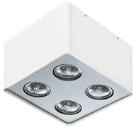 Oprawy, klosze i abażury - Azzardo Oprawa sufitowa NINO FH31434S-WH/ALU - miniaturka - grafika 1