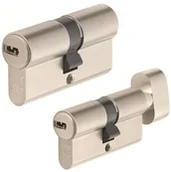 Zamki i wkładki - Abus Zestaw wkładek drzwiowych na jeden klucz D10+KD10 NP 40/50G 40 x 50 mm - miniaturka - grafika 1