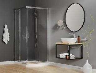 Deante Cito 80 KQC 042P - Kabiny prysznicowe - miniaturka - grafika 3