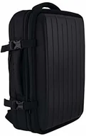 Torby na laptopy - smart by Leviatan Smart Cube plecak na laptopa biznesowy, do 15,6 cala, twarda obudowa, do pracy, w podróży, do szkoły, czarny 110630 - miniaturka - grafika 1