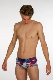 Zerod Kąpielówki TRUNKS Patchwork - Kąpielówki męskie - miniaturka - grafika 4