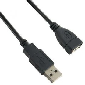 4World Kabel USB 2.0 A-A męskie - żeńskie5 m ferryt czarny 5356 - Kable USB - miniaturka - grafika 5