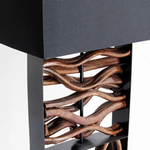 KARE Nature Wave lampa stojąca z drewnem - Lampy stojące - miniaturka - grafika 5