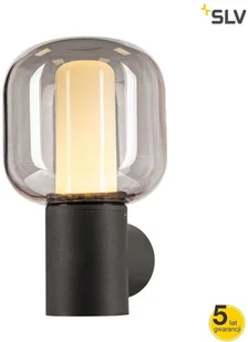 Spotline SLV OVALISK WL zewnętrzna oprawa ścienna LED kolor antracytowy przełącznik CCT 3000/4000 K 1004678 - Lampy ogrodowe - miniaturka - grafika 4