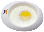Pozostałe akcesoria kuchenne - MSC international Foremka Do Gotowania Jajek Po Wiedeńsku Silikonowa International Gadgets Chicken Biała - miniaturka - grafika 1