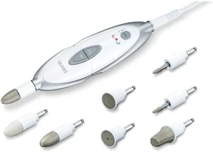 Sanitas Nxtretail Elektryczny zestaw do manicure/pedicure SMA 35, 7,5W, biały SMA 35 - Akcesoria do paznokci - miniaturka - grafika 2