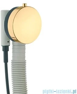 Omnires syfon wannowy automatyczny złoty TK104-PLUS-3.04+64-SGL | - Syfony - miniaturka - grafika 3