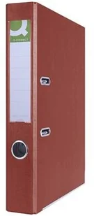 Q-CONNECT segregator Hero z szyną, PP, A4/55mm, bordowy KF15990 - Segregatory - miniaturka - grafika 2
