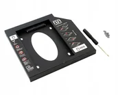 Obudowy i kieszenie na dyski twarde - Kieszeń Na Drugi Dysk Ramka 2,5 Hdd Ssd Sata 12,7 - miniaturka - grafika 1