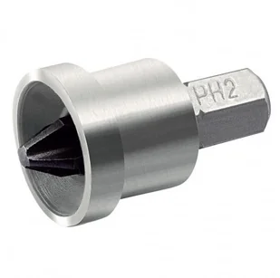 Stanley Bit kartonowo-gipsowych, PH2, uchwyt magnetyczny, pierścień ochronny ze stali, do 10 MM lub 8 MM uchwyt wiertarski, STHT0  16137 STHT0-16137 - Strugi ręczne - miniaturka - grafika 7