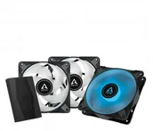 Wentylatory komputerowe - Arctic Arctic P12 PWM PST RGB 0dB + controller 3x120mm - miniaturka - grafika 1