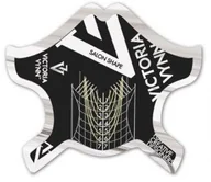 Akcesoria do paznokci - Victoria Vynn CZARNE Formy / Szablony do przedłużania paznokci VICTORIA VYNN - 100 szt 330786 - miniaturka - grafika 1