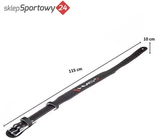 HMS PAS KULTURYSTYCZNY PA3778 CZARN ROZM XL 17-63-033 - Pasy kulturystyczne - miniaturka - grafika 9