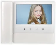 Wideodomofony - Commax Monitor 7" słuchawkowy CDV-70N2(DC) WHITE CDV-70N2(DC) WHITE - miniaturka - grafika 1