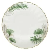 Talerze - Nuova Cer Easy Life R2s PORCELANOWY TALERZ DESEROWY Exotique - Egzotyczne Liście (1287 EXOT) 1287 EXOT - miniaturka - grafika 1