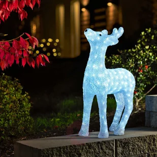 KonstSmide wietlisty renifer LED na zewnątrz 60cm - Pozostałe oświetlenie - miniaturka - grafika 4