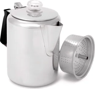 GSI Glacier Stainless Percolator, srebrny B001LF3I2A - Dzbanki i imbryki - miniaturka - grafika 3