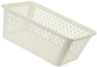 Pudła i pojemniki do przechowywania - Galicja Koszyk Molly plastikowy 25 15 8 cm kremowy) Galicja 9813 Krem - miniaturka - grafika 1