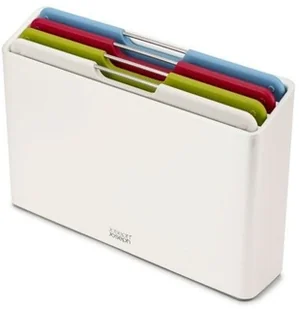 Joseph Joseph Folio M 4 Szt Wielokolorowe Deski Do Krojenia Plastikowe Ze Stojakiem - Deski do krojenia - miniaturka - grafika 3