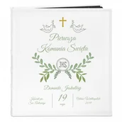 Albumy fotograficzne - NA Murrano Album Zdjęcia Duży Prezent Pierwsza Komunia Nadruk ALB-BC-BK-UV-040 - miniaturka - grafika 1