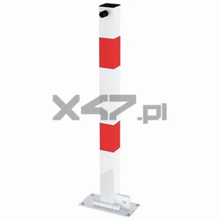 Polski produkt Blokada parkingowa - słupek składany X3-B zamykany na kłódkę - Wyposażenie miejsc publicznych Polski produkt Blokada parkingowa - słupek składany X3-B zamykany na kłódkę - Wyposażenie miejsc publicznych - miniaturka - grafika 1