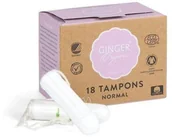 Tampony - Ginger Organic Tampons tampony organiczne bez aplikatora Normal 18szt 95526-uniw - miniaturka - grafika 1