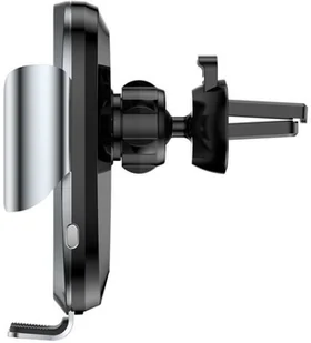 Baseus Smart uchwyt grawitacyjny samochodowy do kratki Silver SUGENT-ZN0S - Uchwyty samochodowe do telefonów - miniaturka - grafika 4