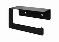 Stojaki i wieszaki na papier toaletowy - S&w Design Uchwyt na papier toaletowy czarny LOFT AUNPT1 - miniaturka - grafika 1