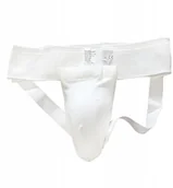 Ochraniacze do sportów walki - Suspensor Ochraniacz Krocza Karate Kyok L Biały - miniaturka - grafika 1