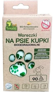 FROGGY (naczynia, sztućce, worki na odpady) WORKI NA PSIE ODCHODY (KOMPOSTOWALNE I BIODEGRADOW - Woreczki na psie odchody - miniaturka - grafika 3