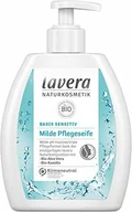 Mydła - lavera Lavera basis sensitiv milde Pflegeseife ,Bio-Aloe Vera & Bio-Kamille gan ,pH-hautneutrale Pflegeformel  6er Pack (6x250 ml) - miniaturka - grafika 1