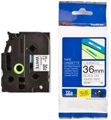 Taśmy do drukarek barwiące - Brother TZE-261 Taśma 36mm, biała, czarny nadruk E671-98505_20120915234034 - miniaturka - grafika 1