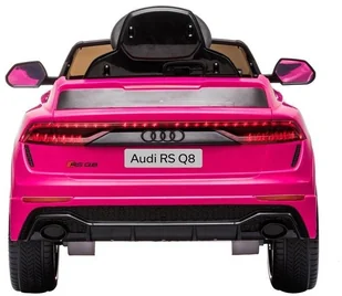 LEAN CARS Samochód na akumulator Audi RS Q8 różowy 7899 - Pojazdy elektryczne dla dzieci - miniaturka - grafika 6