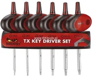 Śrubokręty - TENG TOOLS Zestaw wkrętaków precyzyjnych TORX 237730106 MDM706TXT - miniaturka - grafika 1
