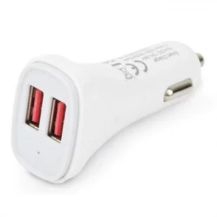 Techly Ładowarka Uniwersalna 2x USB 2.4A Biała 022182 - Ładowarki samochodowe - miniaturka - grafika 2