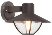 Lampy ogrodowe - Rabalux Almada 7884 kinkiet zewnętrzny lampa ścienna ogrodowa IP44 1x10W E27 brązowy/przeźroczysty - miniaturka - grafika 1