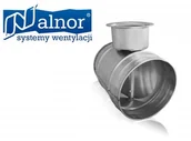 Akcesoria do wentylacji i klimatyzacji - Alnor Przepustnica zamykająca (zawór) 125mm DAS-125 - miniaturka - grafika 1