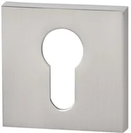 Szyldy i rozety - VDS Rozeta kwadratowa R67 nikiel satyna wkładka 49-0025 - miniaturka - grafika 1