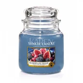 Świece - Yankee Candle Mulberry & Fig Delight słoik średni (YSSMFD) - miniaturka - grafika 1