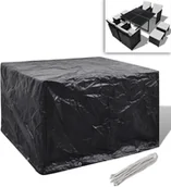 Pokrowce na meble ogrodowe - vidaXL vidaXL Pokrywa na meble ogrodowe 113xcm z 8 oczkami - miniaturka - grafika 1