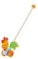 Sevi Drewniana zabawka do pchania, kogut z ruchomą główką, 55x18x11 cm - Pchacze Sevi Drewniana zabawka do pchania, kogut z ruchomą główką, 55x18x11 cm - Pchacze - miniaturka - grafika 3