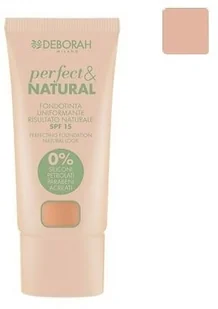 Deborah Podkład do twarzy - Milano Perfect&Natural Perfecting Foundation SPF15 Podkład do twarzy - Milano Perfect&Natural Perfecting Foundation SPF15 - Podkłady do twarzy - miniaturka - grafika 2