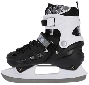 Nils EXTREME NH10905 4w1 CZARNE ROZM. M(35-38) ŁYŻWOROLKI Z WYM. PŁOZĄ HOKEJOWĄ EXTREME 16-25-024 - Rolki - miniaturka - grafika 5