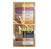 Kadzidła i dodatki - Song Of India Zestaw prezentowy 12 różnych kadzideł 12 opakowań po 50 sztuk patyczków - miniaturka - grafika 1