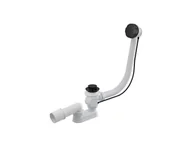 Syfony - Excellent Przelew wannowy automatyczny 57 Simple Black AREX.A55BL) ______ _+5%_RABATU_______RATY_0%___ - miniaturka - grafika 1